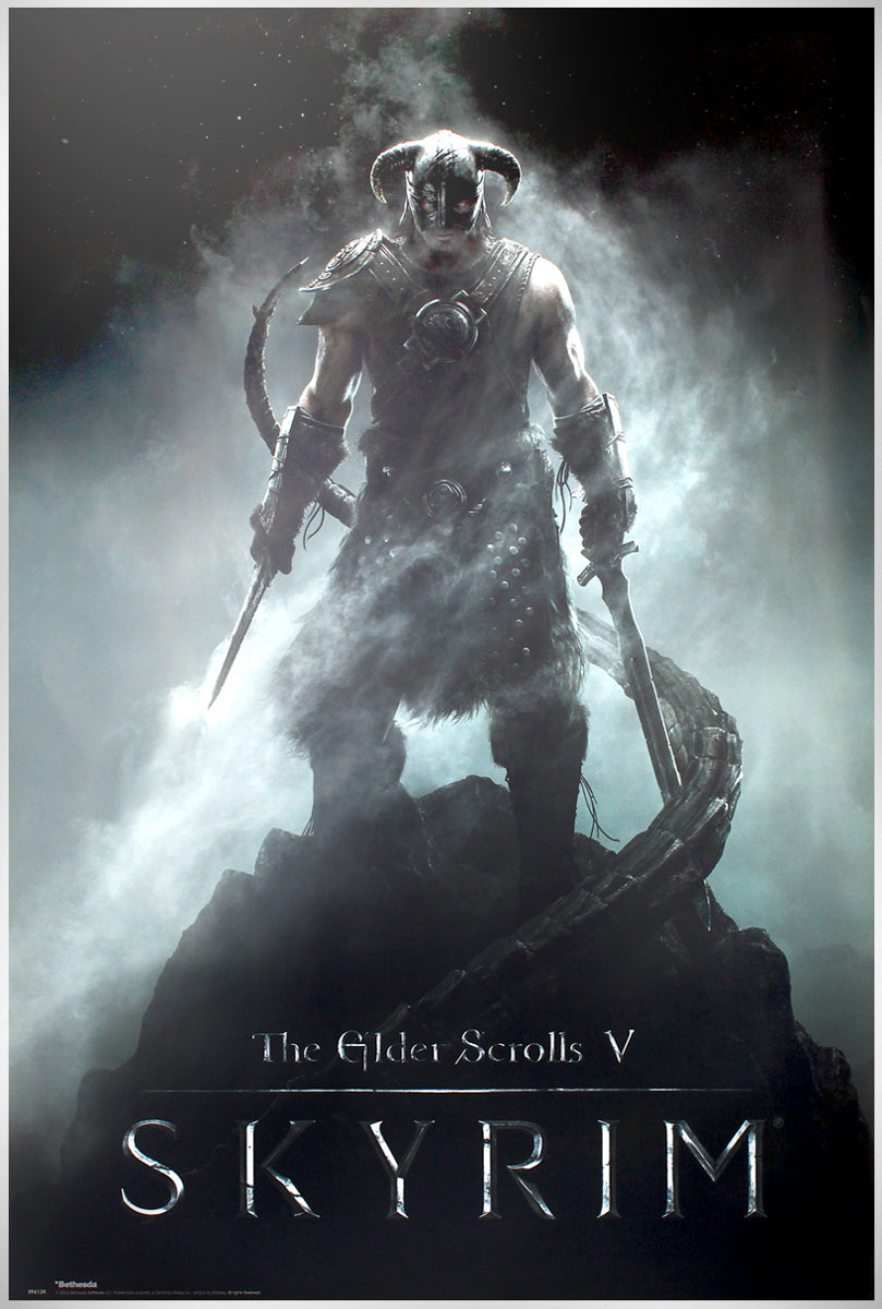 Skyrim Dragonborn Maxi Poster