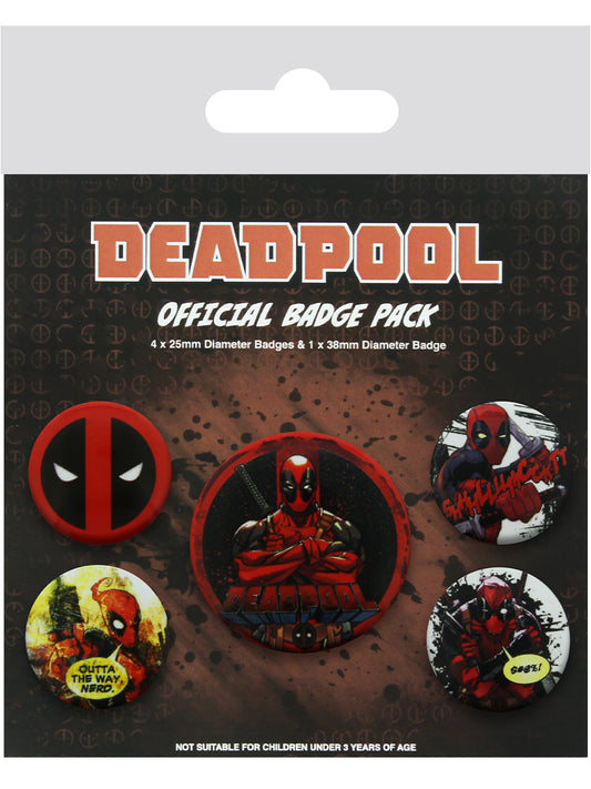Deadpool Badge Pack