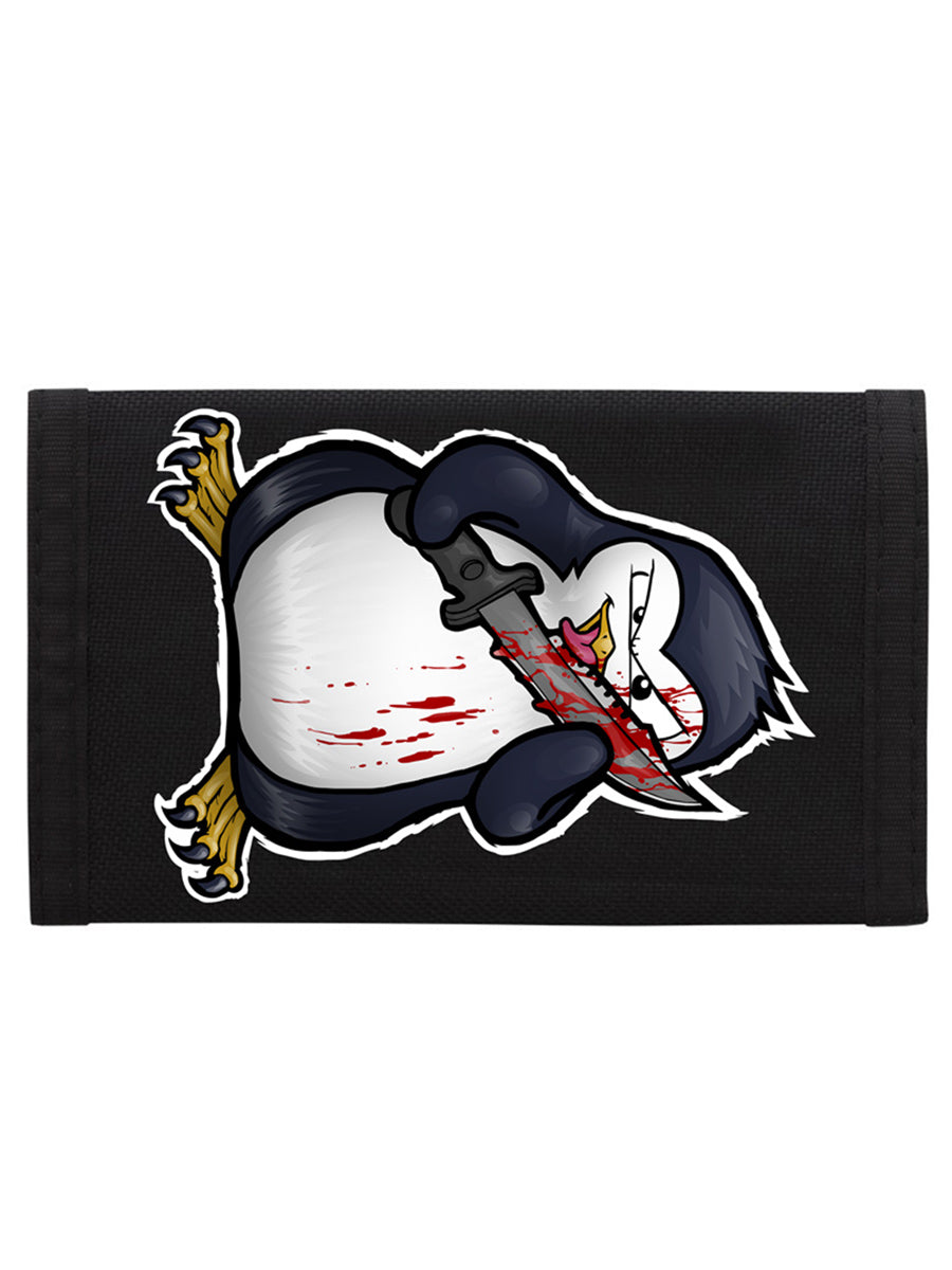 Psycho Penguin Black Ripper Wallet