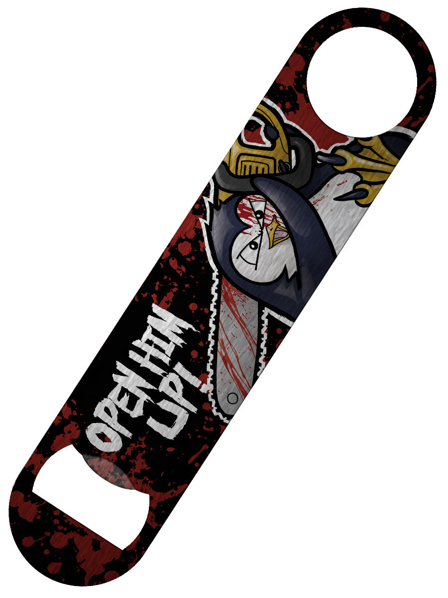 Psycho Penguin Open Him Up Bar Blade Bottle Opener