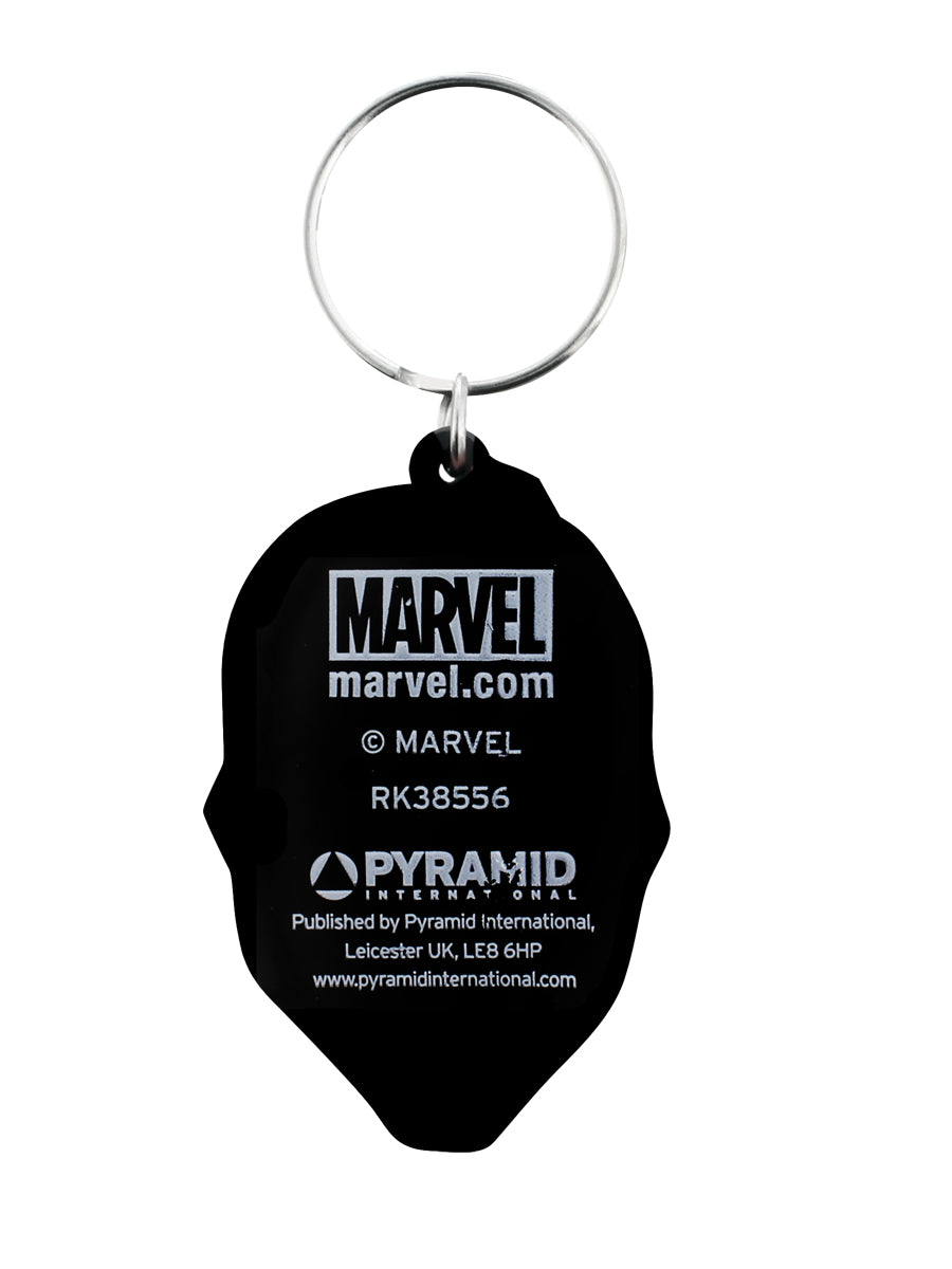 Deadpool Face Keyring