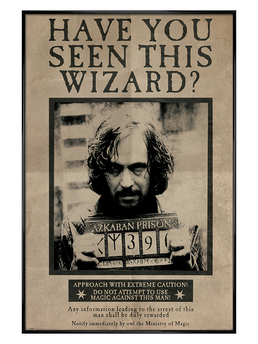 Harry Potter Sirius Black Wanted Poster