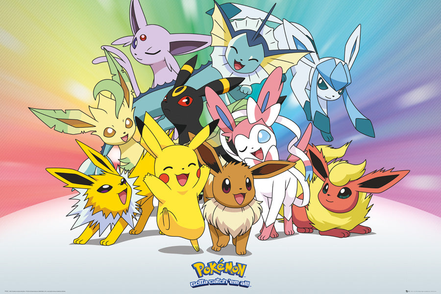 Pokemon Eevee Poster