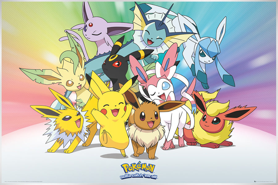 Pokemon Eevee Poster