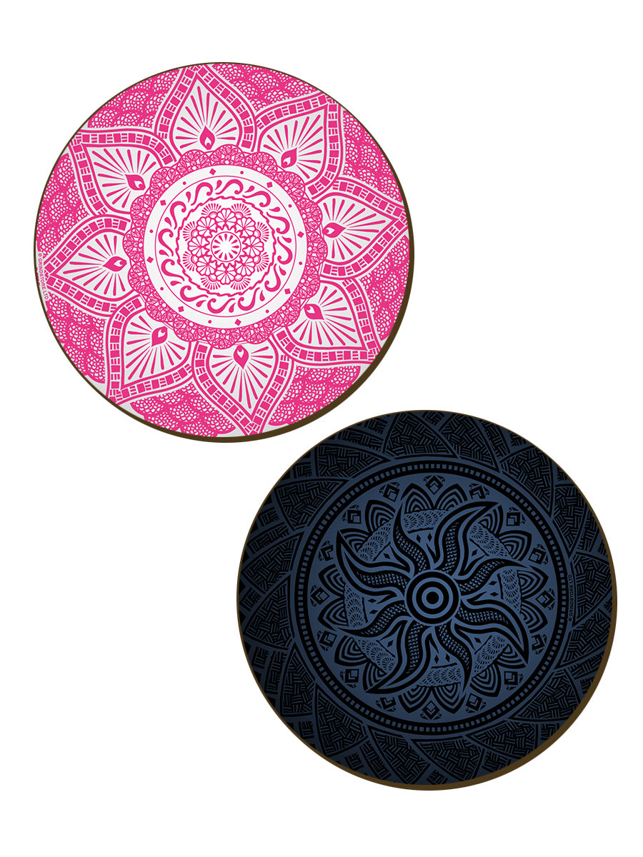 Mystical Mandalas 4 Piece Coaster Set