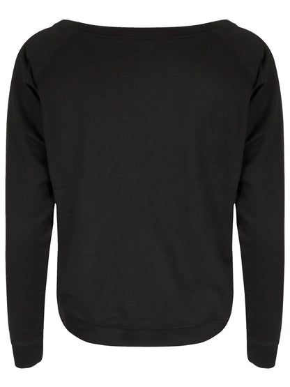 Alternative Xmas Ladies Black Slounge Sweater