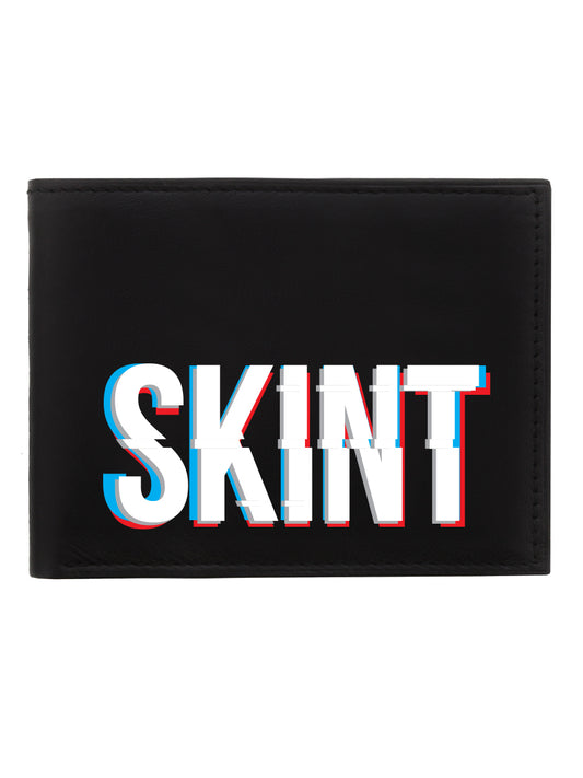 Skint Black Bi-Fold Wallet