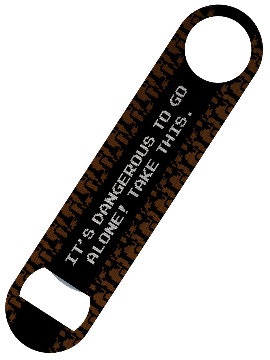 It's Dangerous To Go Alone Bar Blade Bottle Opener