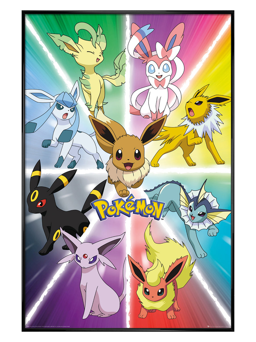 Pokemon Eevee Evolution Poster