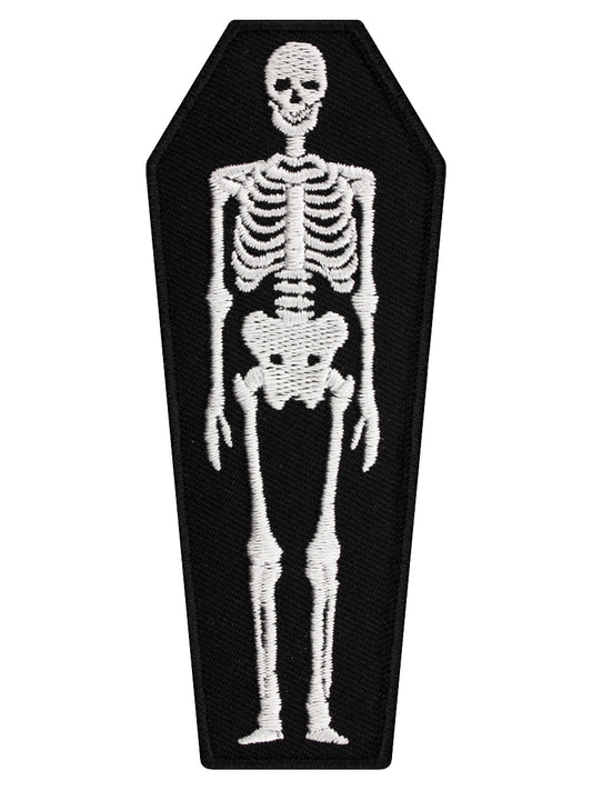 Skeleton Coffin Patch