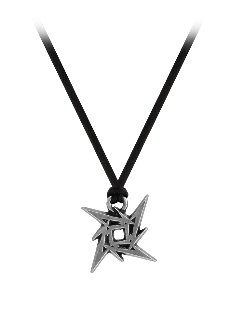 Alchemy Rocks Metallica Ninja Star Pendant