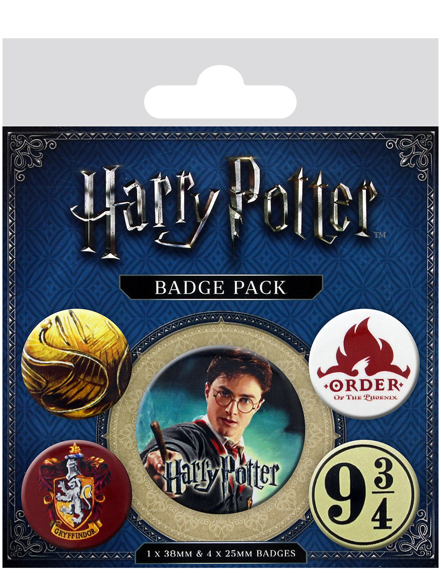 Harry Potter Gryffindor Badge Pack