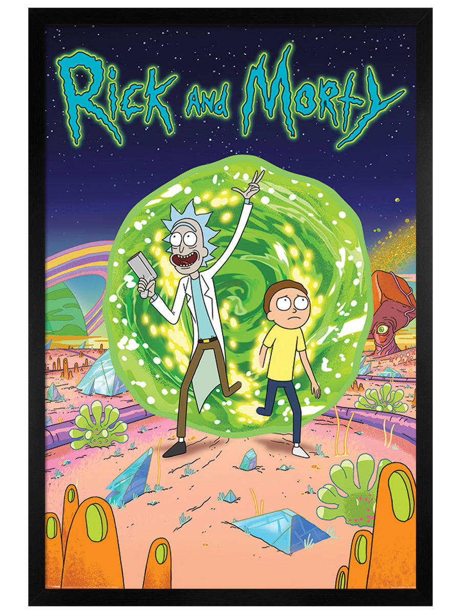 Rick & Morty Portal Maxi Poster