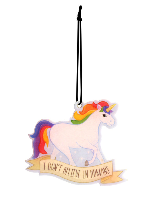 Summer Berry Unicorn Air Freshener - I Don't Believe in Humans