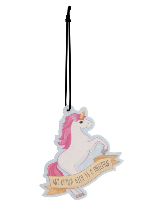 Fairy Cake Air Freshener My Other Ride is a Unicorn