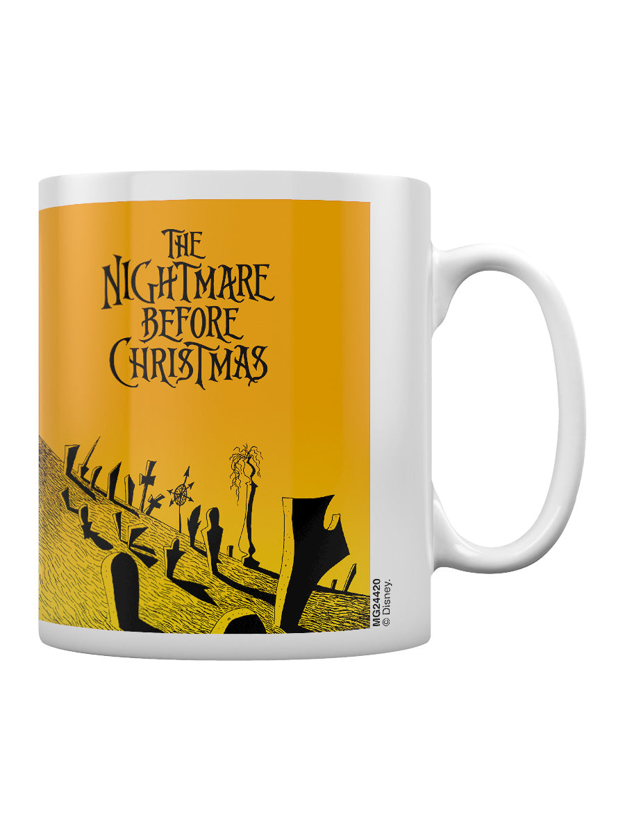 Nightmare Before Christmas Graveyard Scene Mug