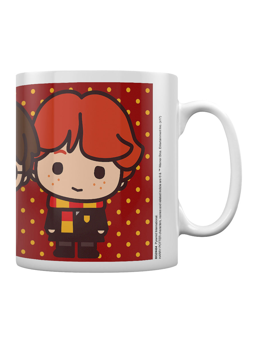 Harry Potter Kawaii Harry Ron Hermione Mug