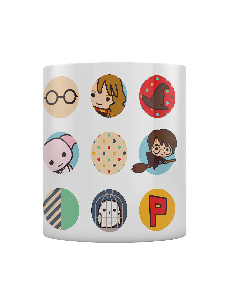 Harry Potter Kawaii Circles Mug