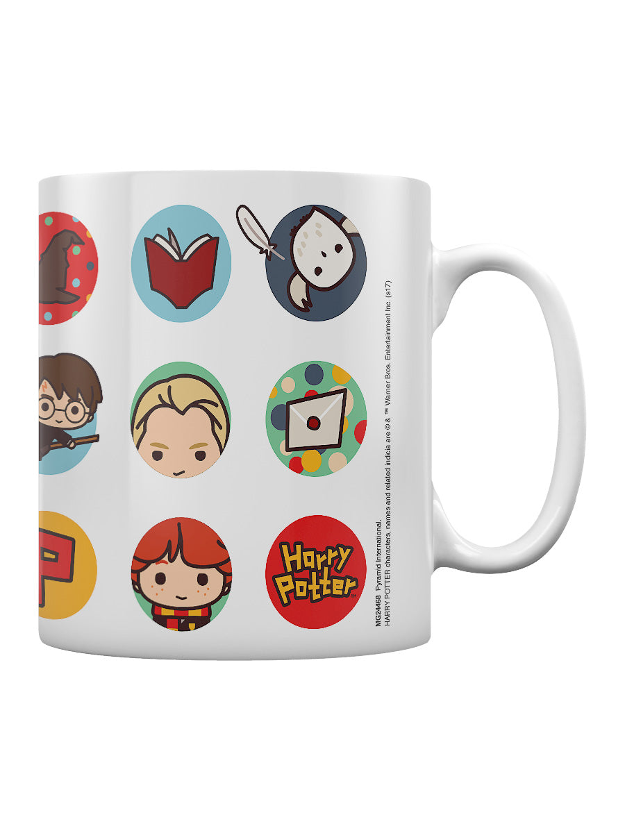 Harry Potter Kawaii Circles Mug