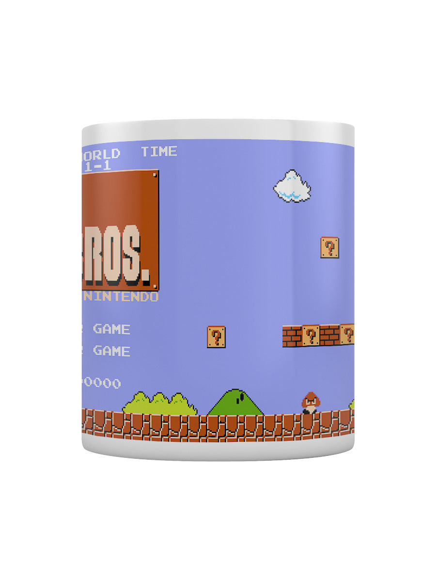 Super Mario Retro Title Mug