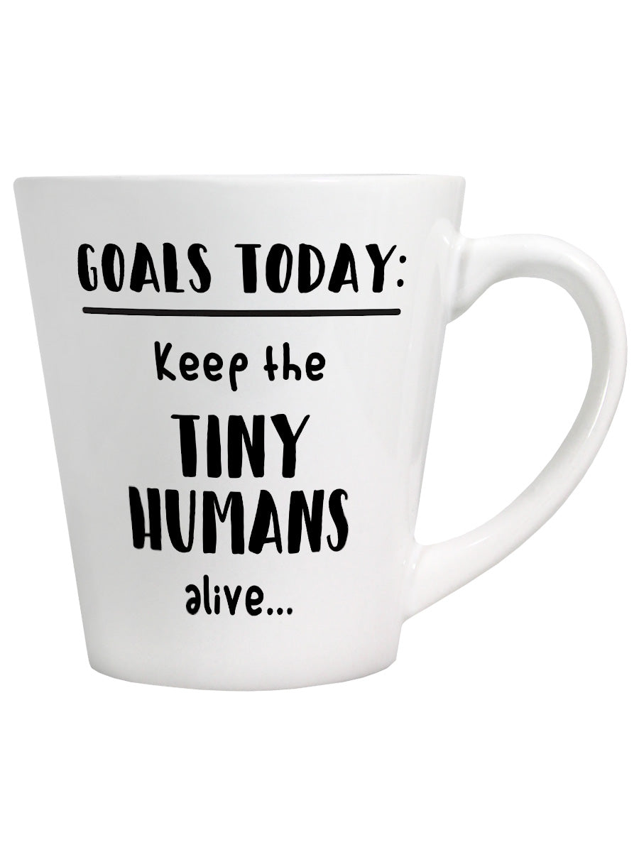 Keep The Tiny Humans Alive Latte Mug