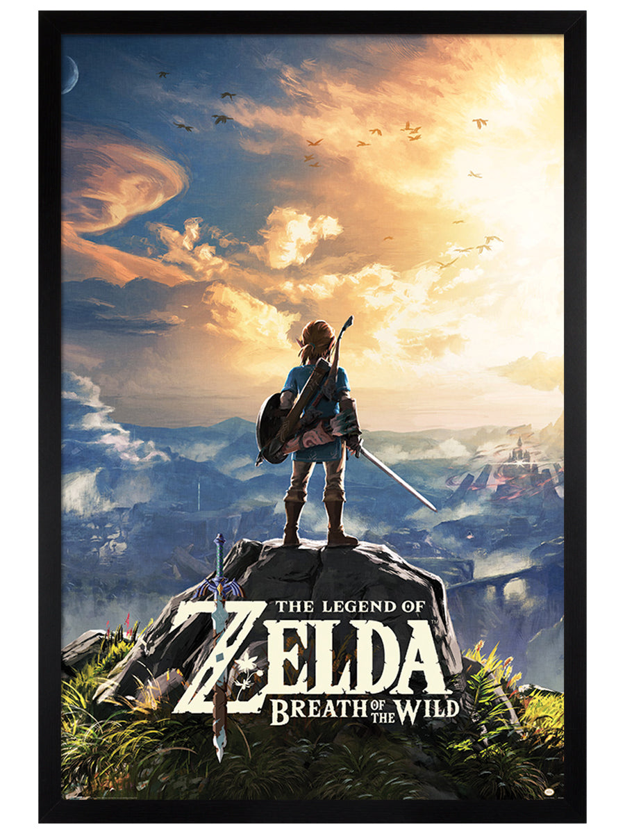 The Legend Of Zelda: Breath Of The Wild Sunset Poster