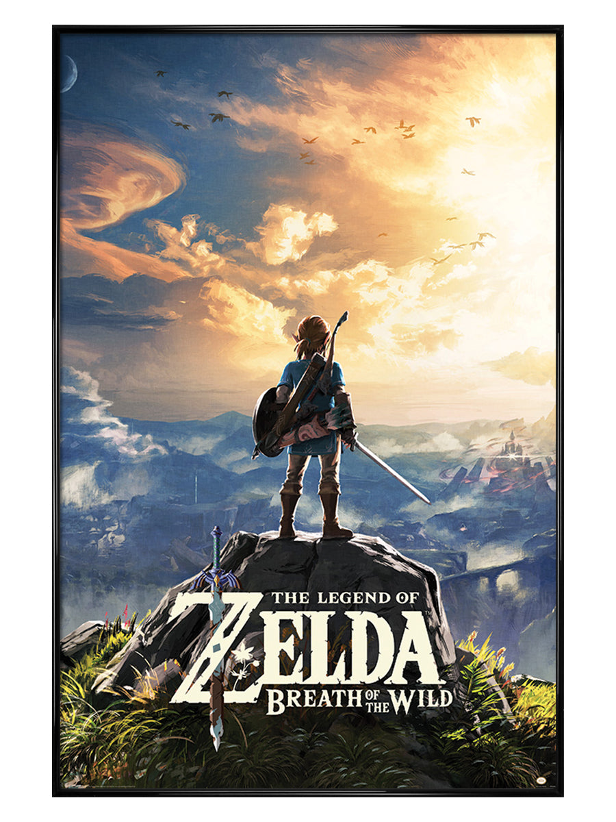 The Legend Of Zelda: Breath Of The Wild Sunset Poster