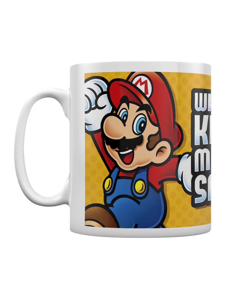 Super Mario Makes You Smaller Boxed Mug