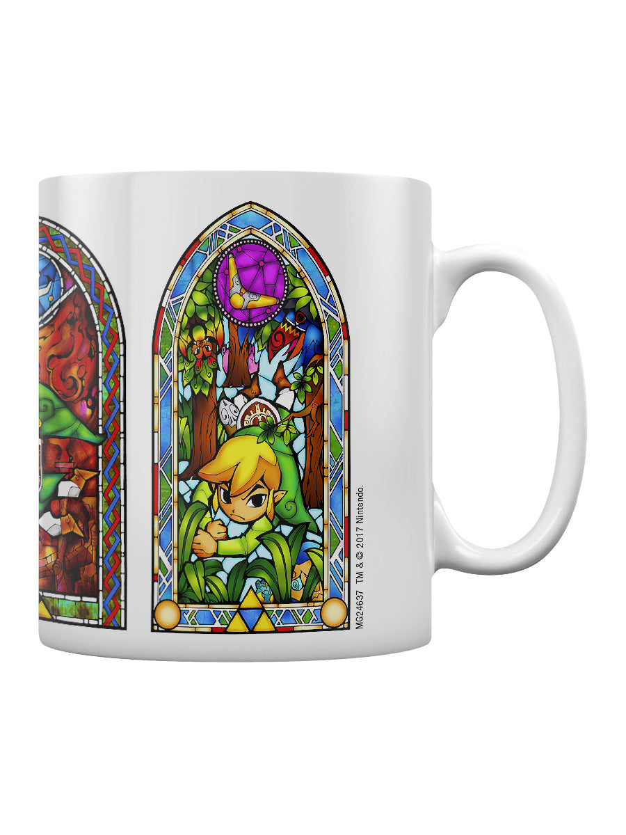 The Legend Of Zelda Stained Glass Boxed Mug