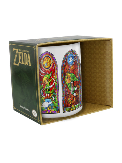 The Legend Of Zelda Stained Glass Boxed Mug
