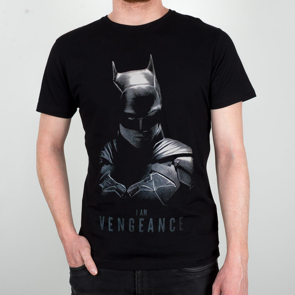 The Batman I Am Vengeance Men's Black T-Shirt