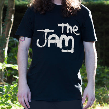 The Jam Spray Logo Men's Black T-Shirt