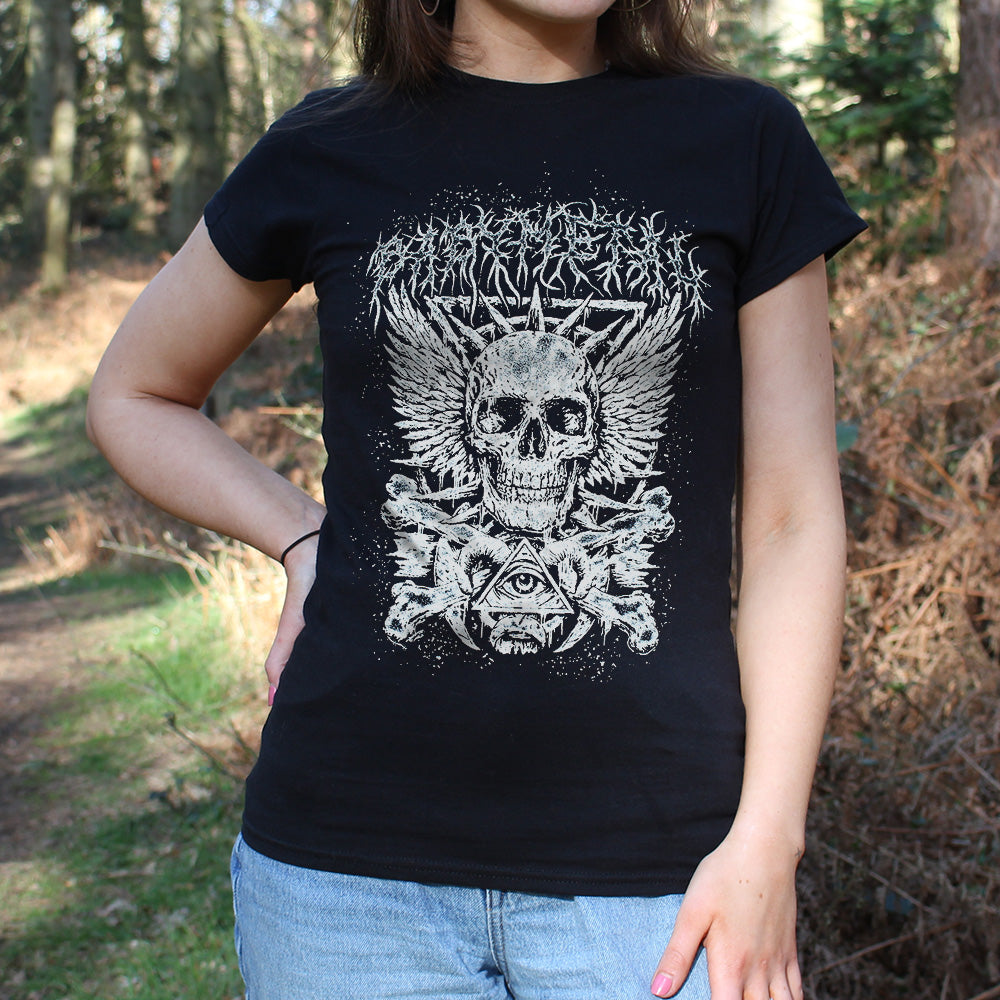 Babymetal Crossbone Ladies Black T-Shirt