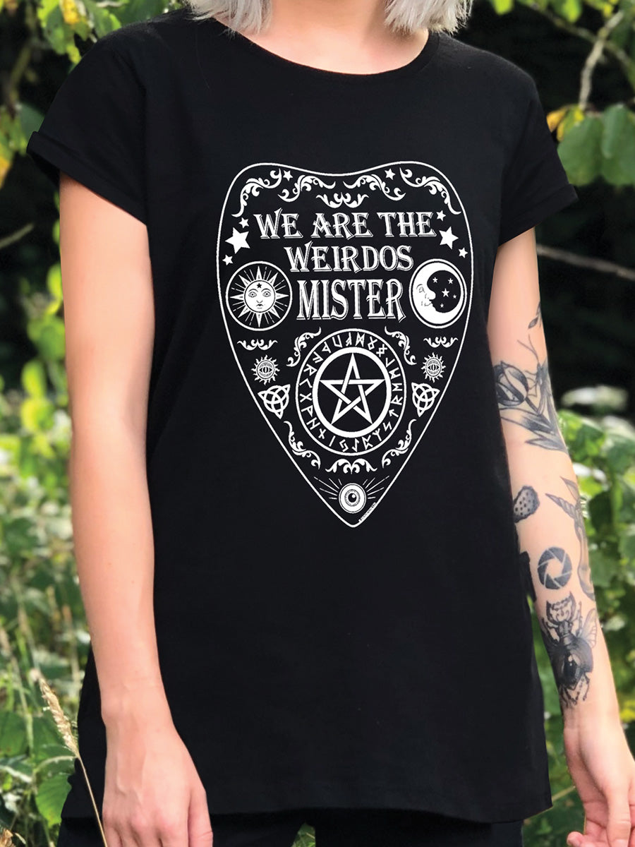 We Are the Weirdos Ladies Black Premium T-Shirt