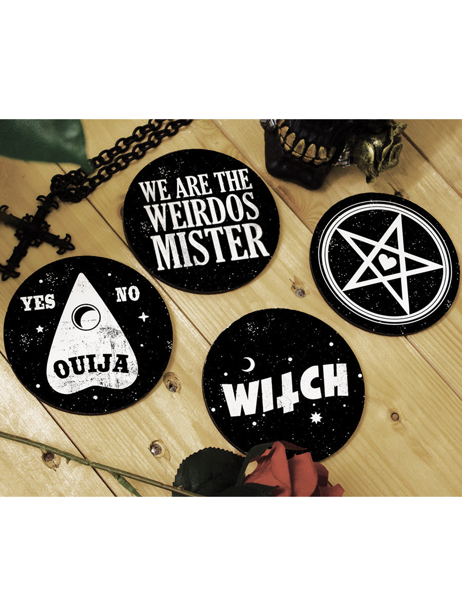 We Are The Weirdos Mister 4 Piece Coaster Set