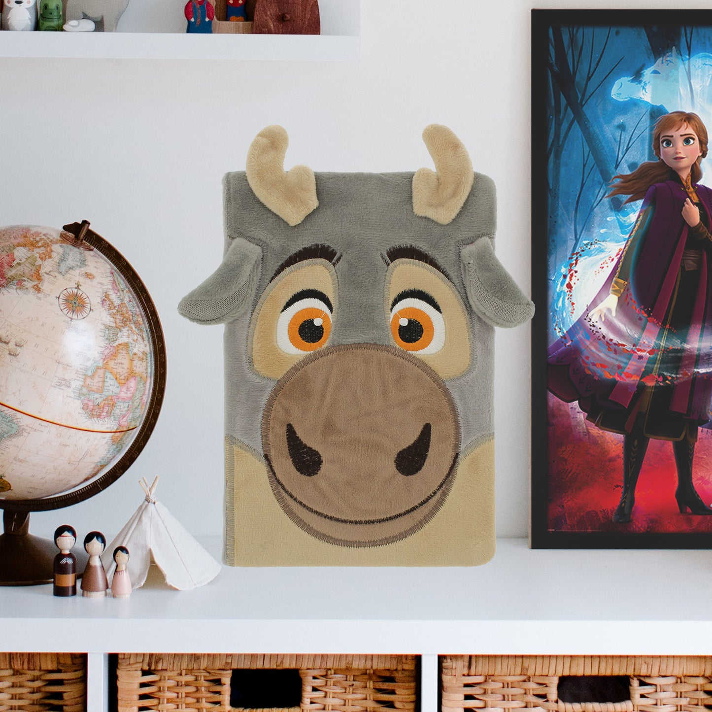 Frozen (Baby Sven) Furry Cover Premium A5 Notebook