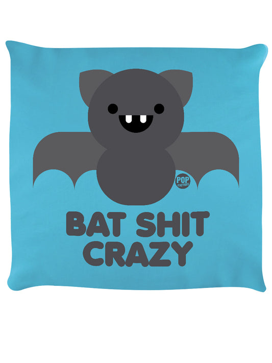 Pop Factory Bat Shit Crazy Sky Blue Cushion