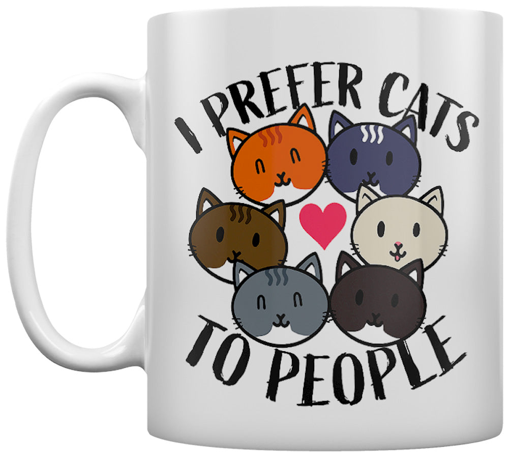 I Prefer Cats To People Mug