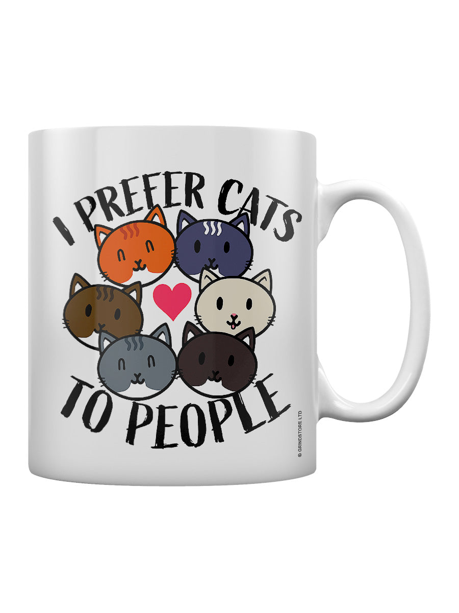 I Prefer Cats To People Mug
