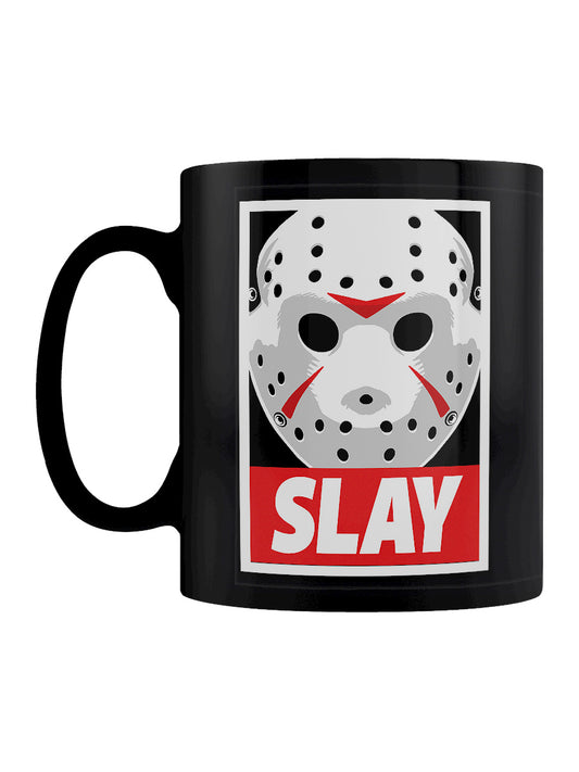Slay Horror Mask Black Mug