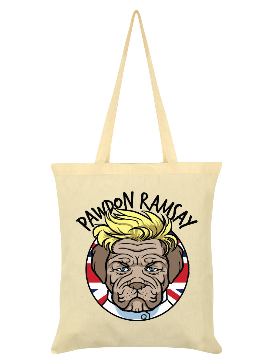VIPets Pawdon Ramsay Cream Tote Bag