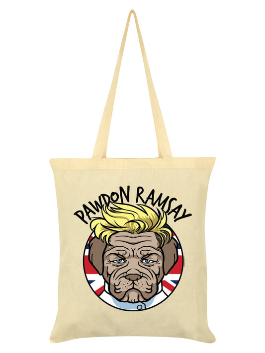 VIPets Pawdon Ramsay Cream Tote Bag