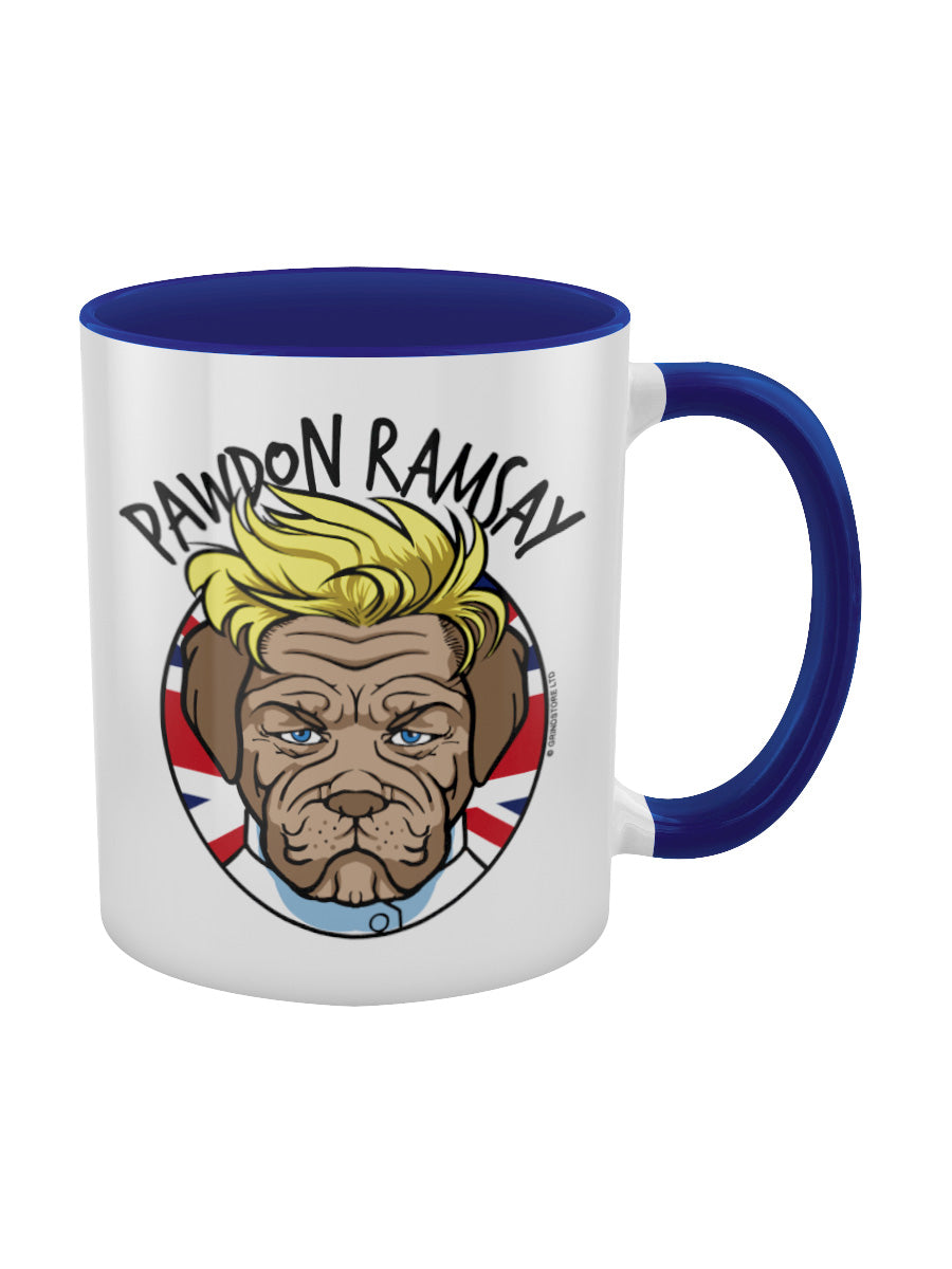 VIPets Pawdon Ramsay Blue Inner 2-Tone Mug