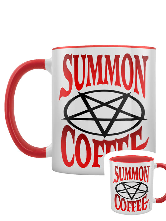 Summon Coffee Red Inner 2-Tone Mug