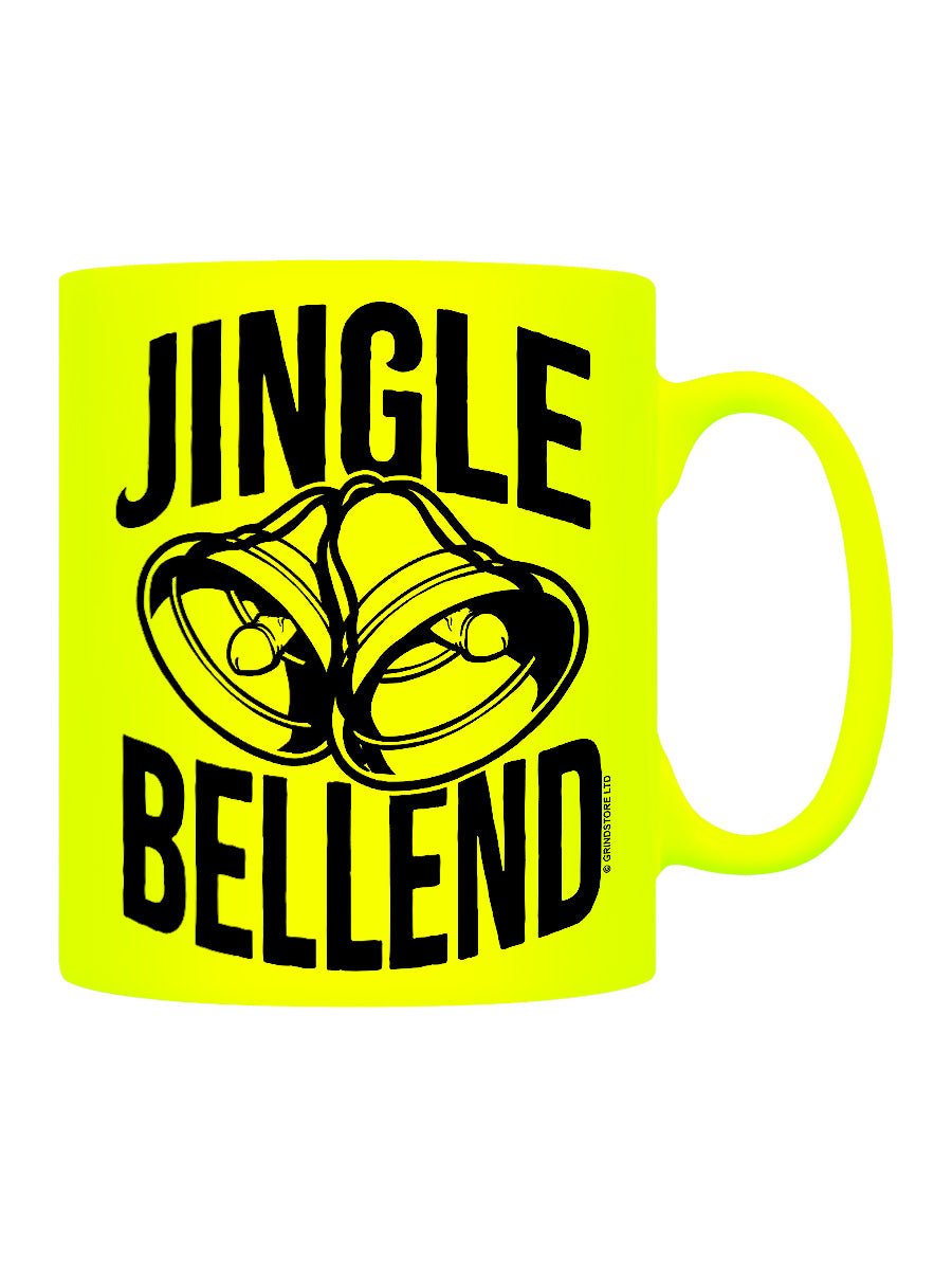Jingle Bellend Christmas Yellow Neon Mug