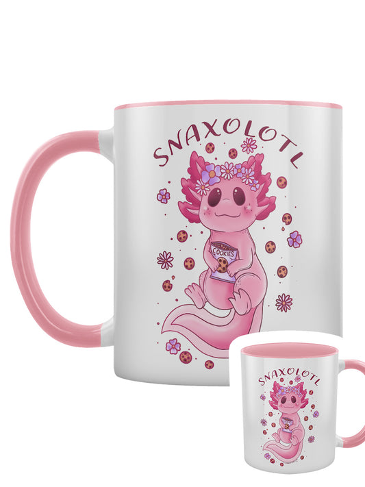 Snaxolotl Pink Inner 2-Tone Mug