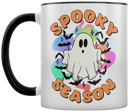 Galaxy Ghouls Spooky Season Black Inner 2-Tone Mug