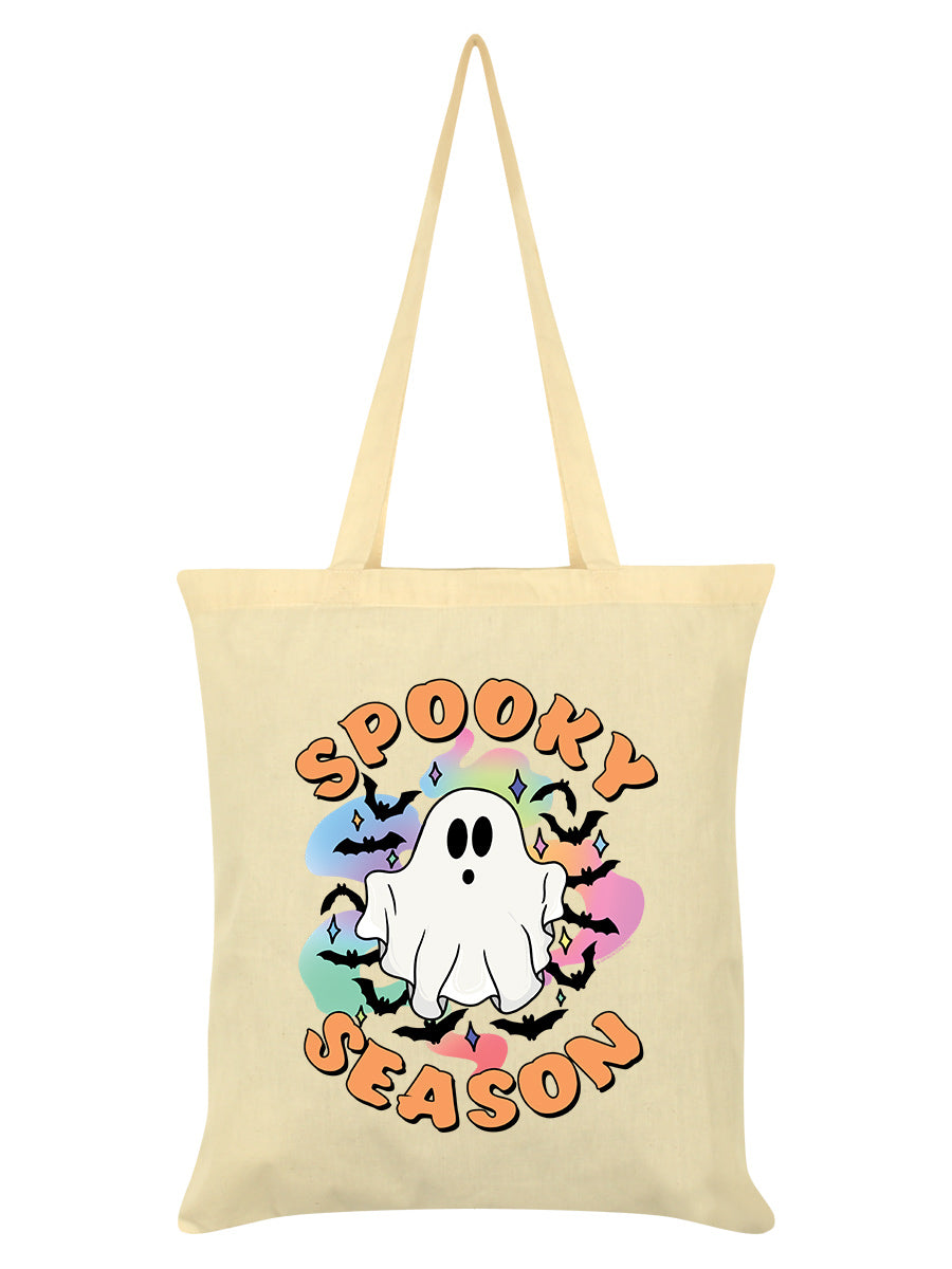 Galaxy Ghouls Spooky Season Cream Tote Bag