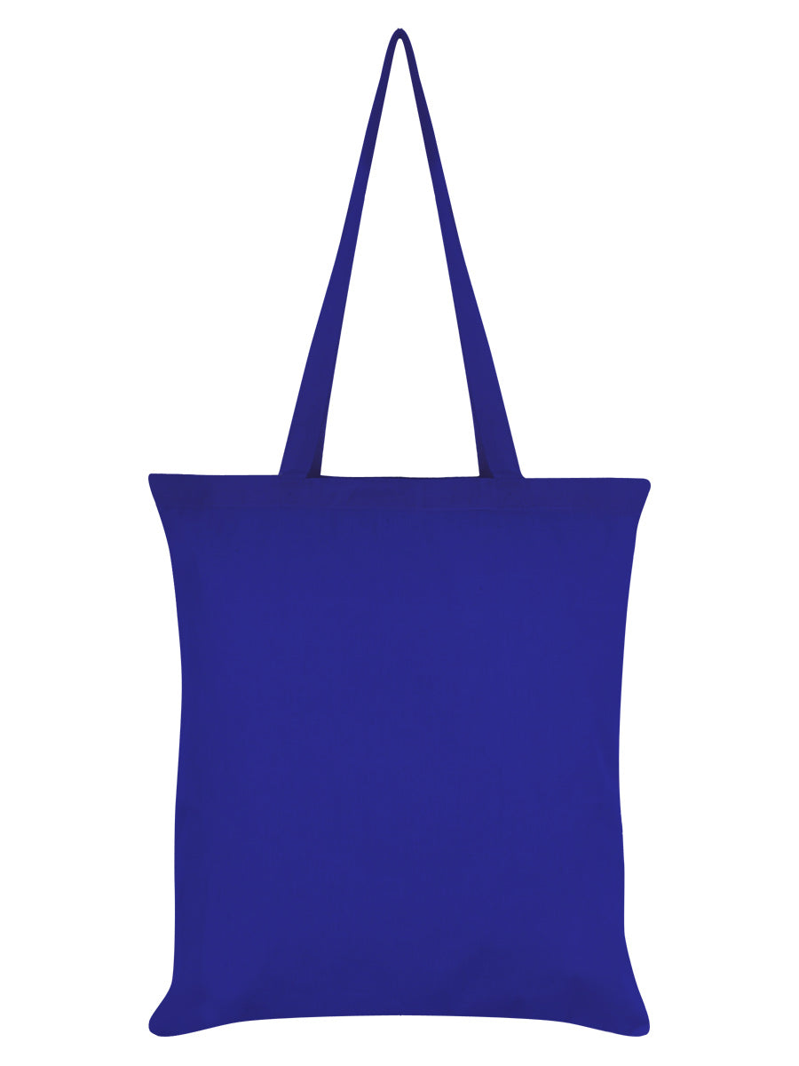 Galaxy Ghouls Tarot - The Moon Royal Blue Tote Bag