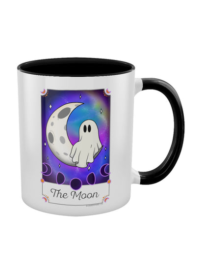 Galaxy Ghouls Tarot - The Sun, The Moon & The Star Black Inner 2-Tone Mug